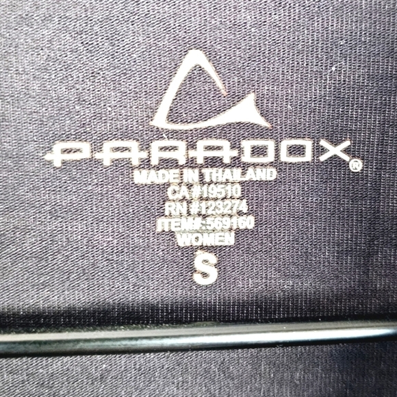 Paradox Athleisure Merino Wool Blend Long Sleeves Base Layer Size S - Picture 5 of 6